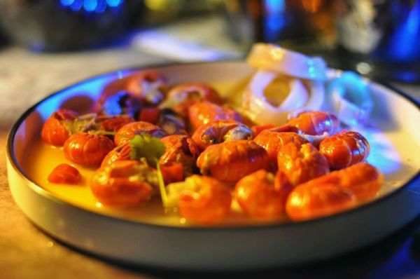 美食麻辣小龙虾