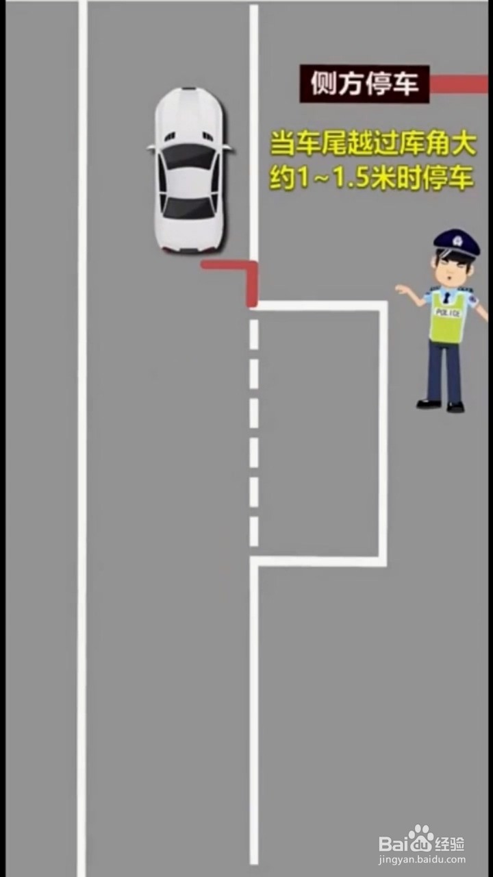 如何侧方停车？