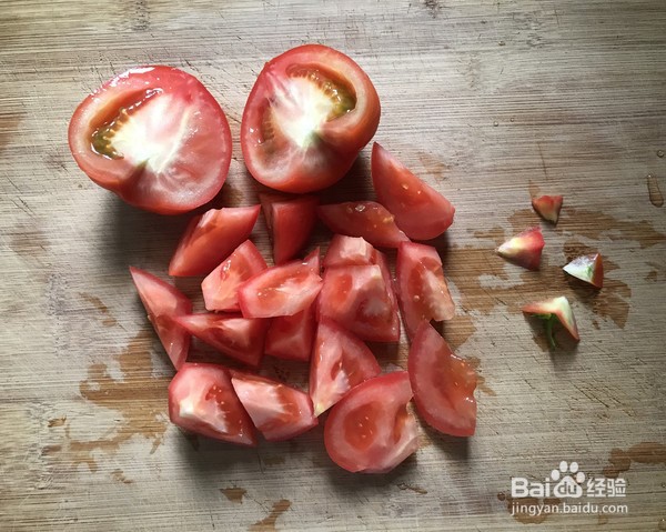番茄炒丝瓜的做法