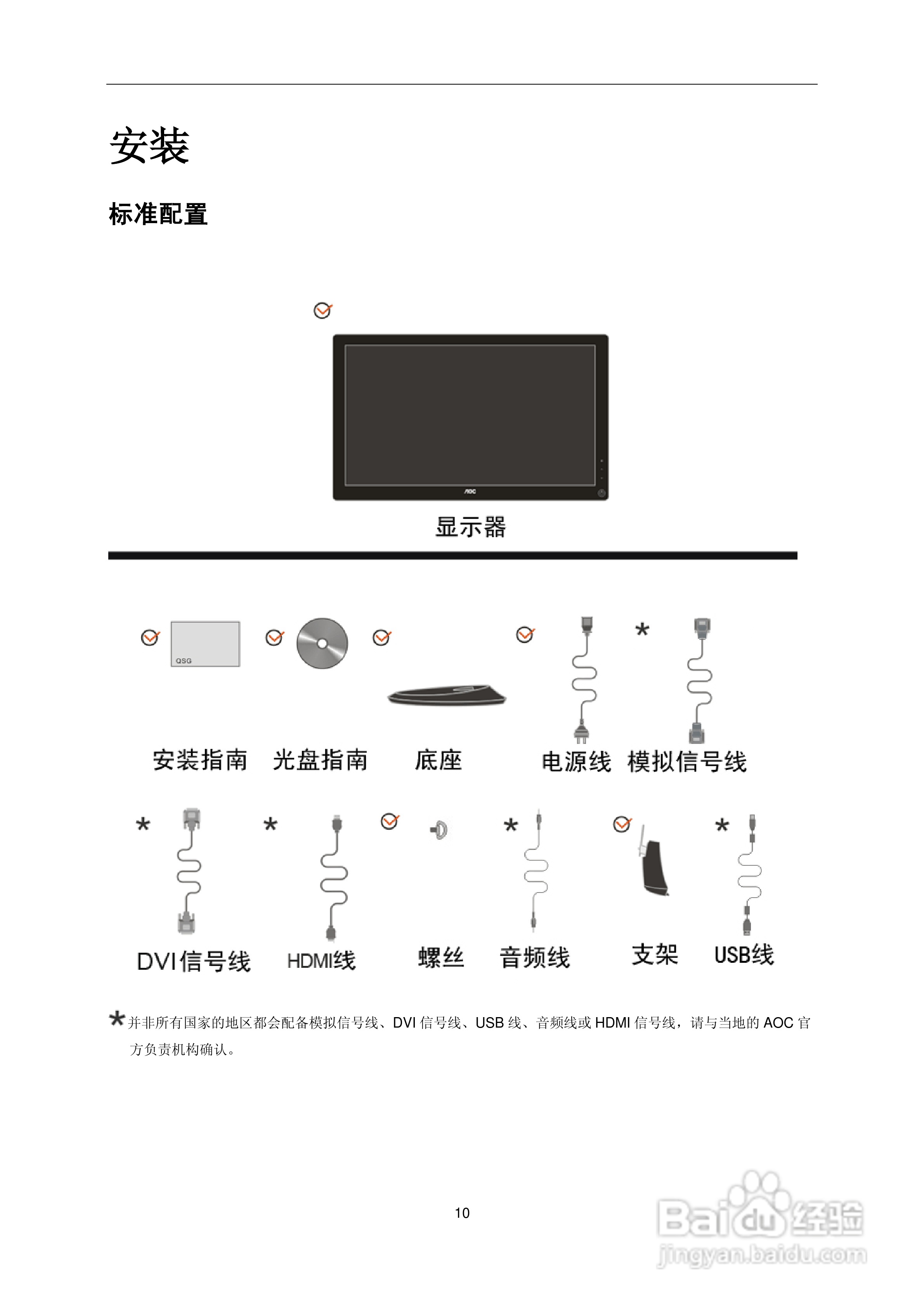 AOC e2236Vwa液晶显示器用户说明书:[1]