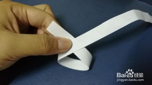 怎么用长条纸折出立体星星 纸质立体五角星 百度经验