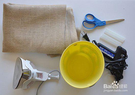 手工艺-用麻布diy时尚个性的田园风漂亮