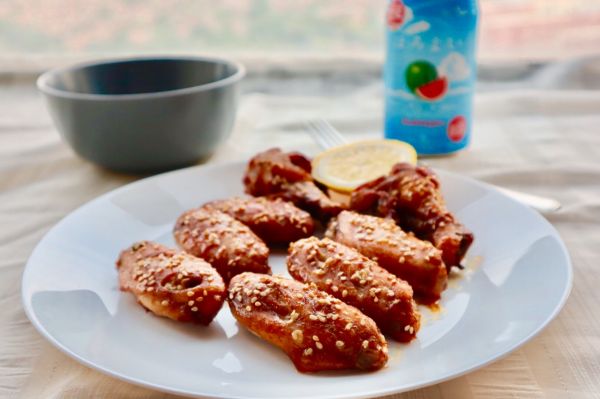 鲜嫩多汁蜜汁烤鸡翅