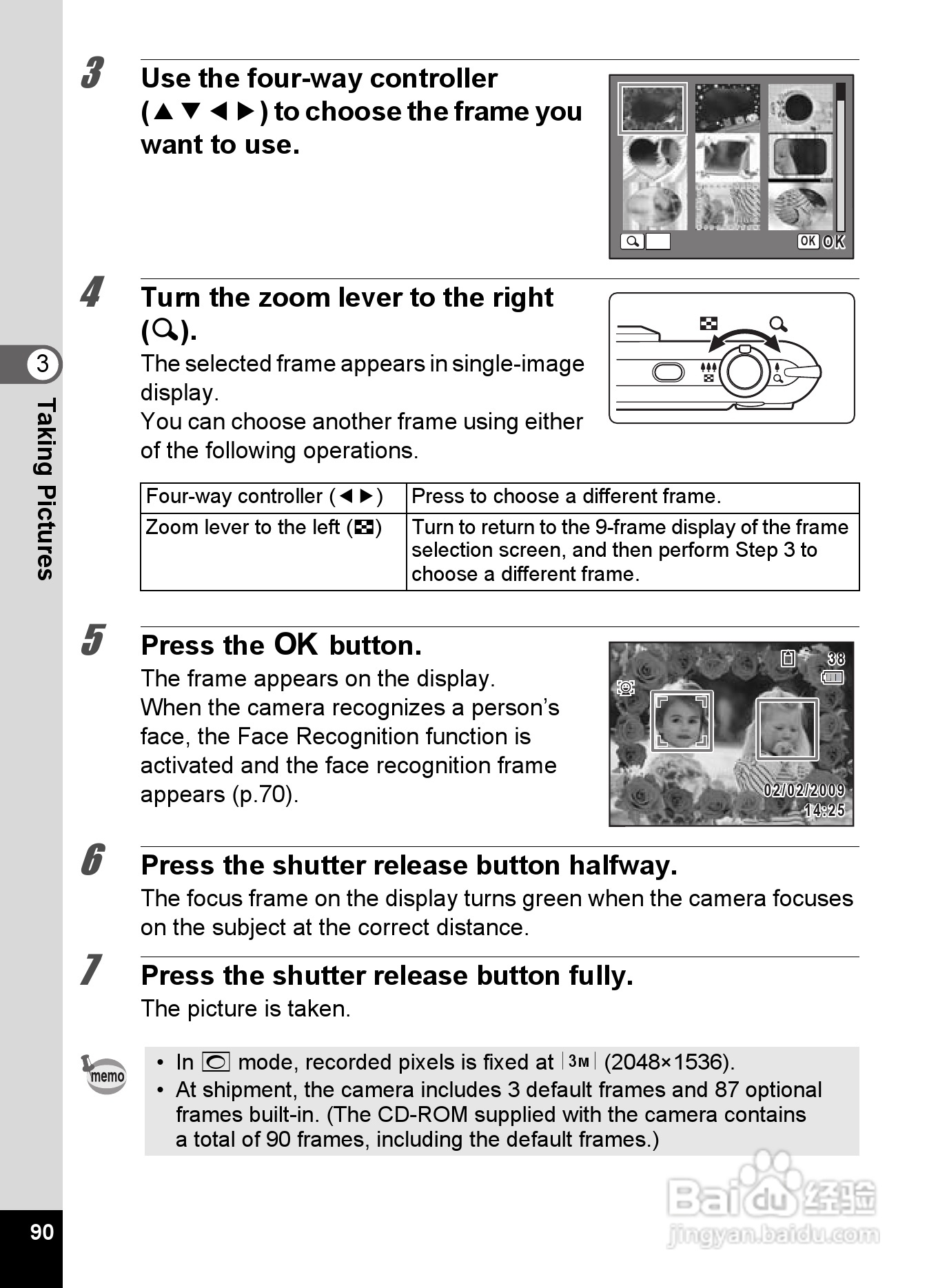 宾得Optio P70数码相机使用说明书:[10]