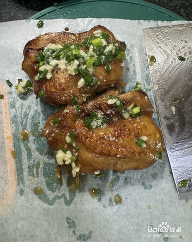 盐葱鸡腿肉怎么做？