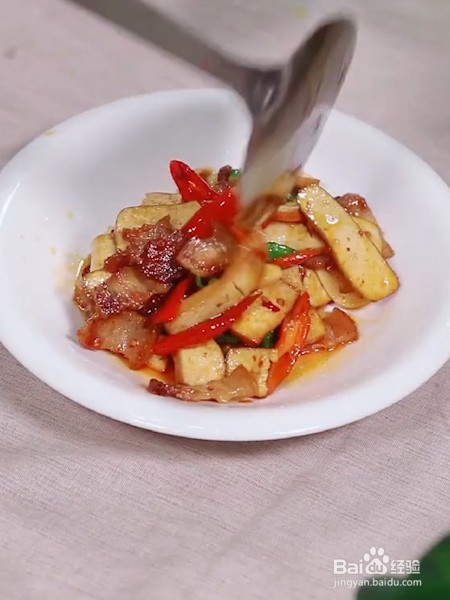 家常香干回锅肉