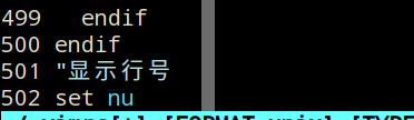 macvim 显示行号 macvim 显示行号