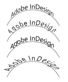 InDesign如何才能对路径文字应用效果