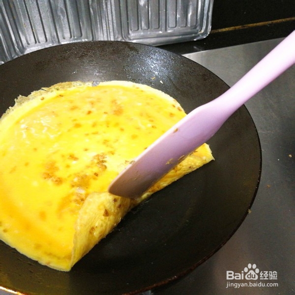 菜脯煎蛋的做法