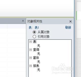 Access如何设置对象的相关性