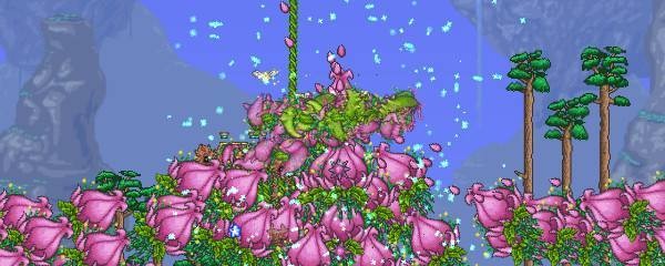 《泰拉瑞亚》世纪之花boss怎么打