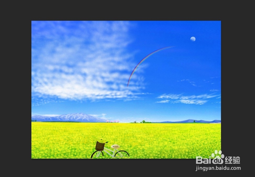 PS的画布在实际中的应用--修改画布大小