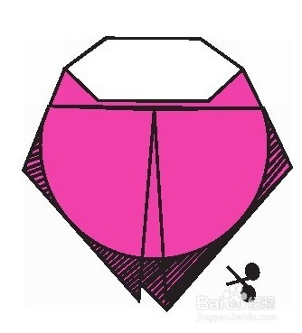 教孩子折——瓢虫穿花衣