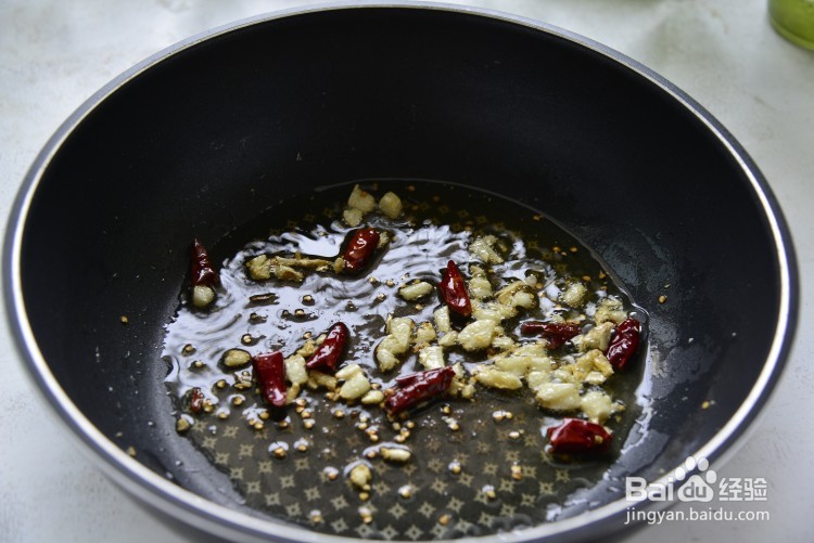 蒜香芥蓝做法#初冬怎么吃#