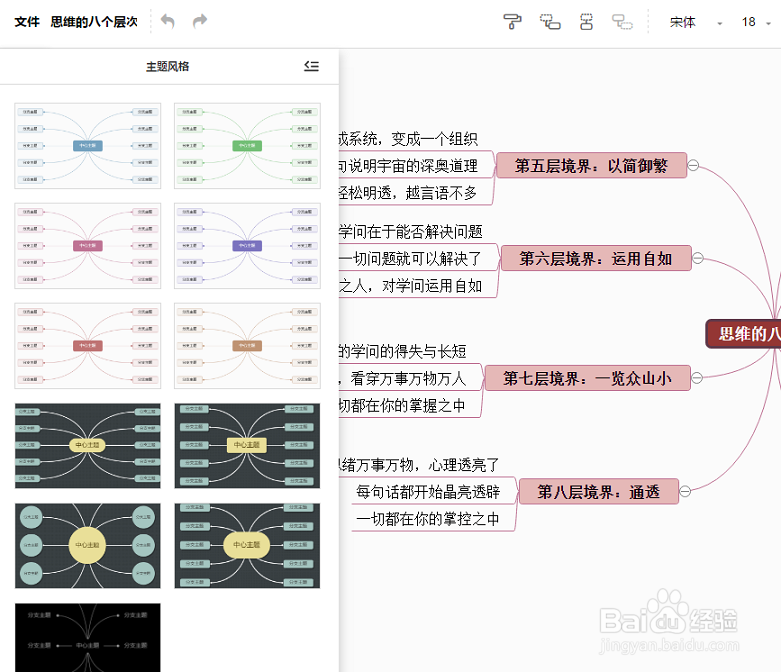 如何使用思维导图在线网站绘制漂亮的思维导图？