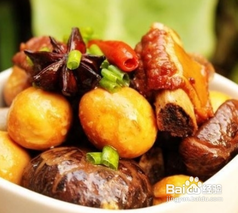 排骨卤蛋的做法