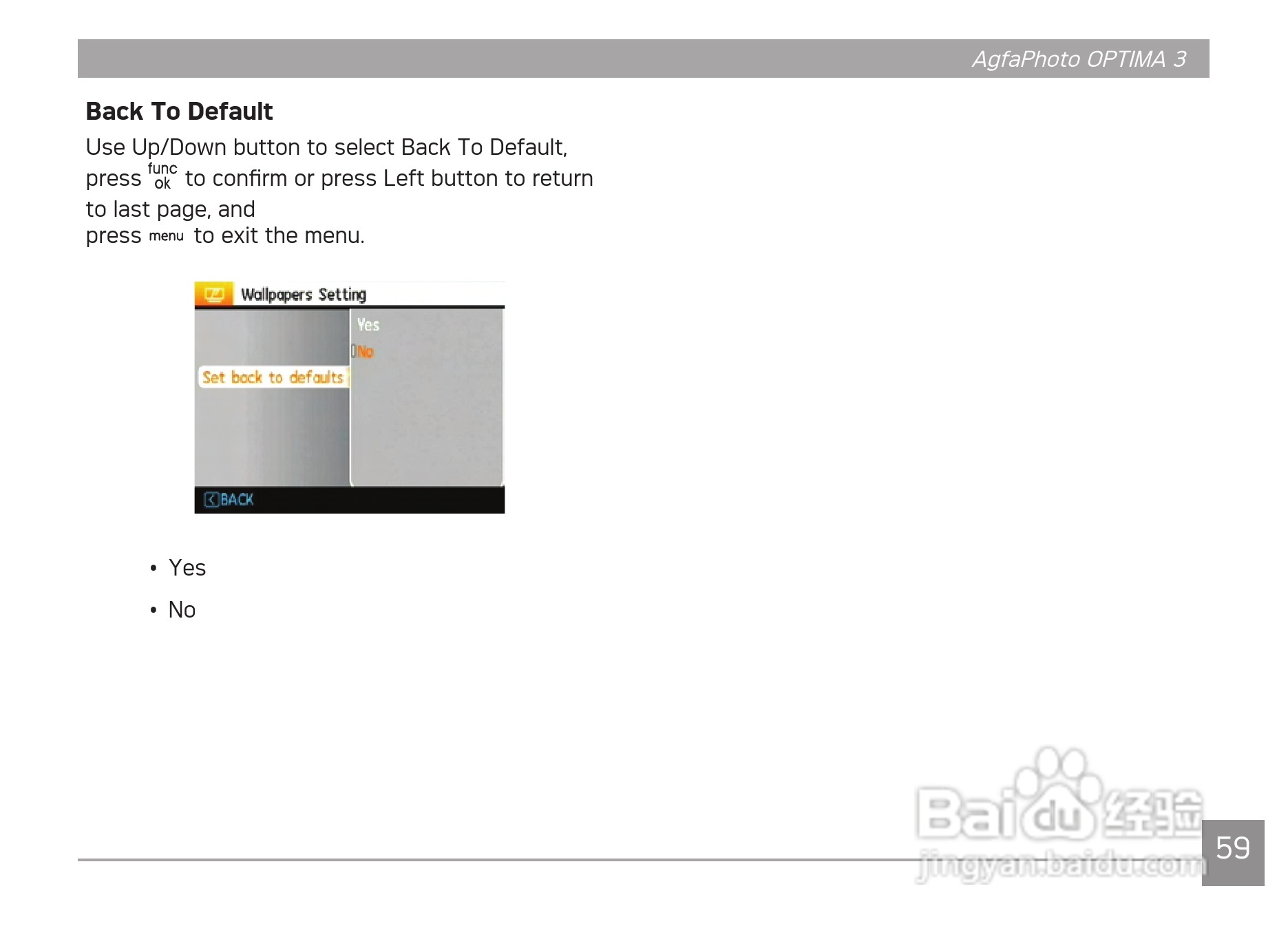 爱克发AgfaPhoto OPTIMA 3数码相机使用说明书:[7]