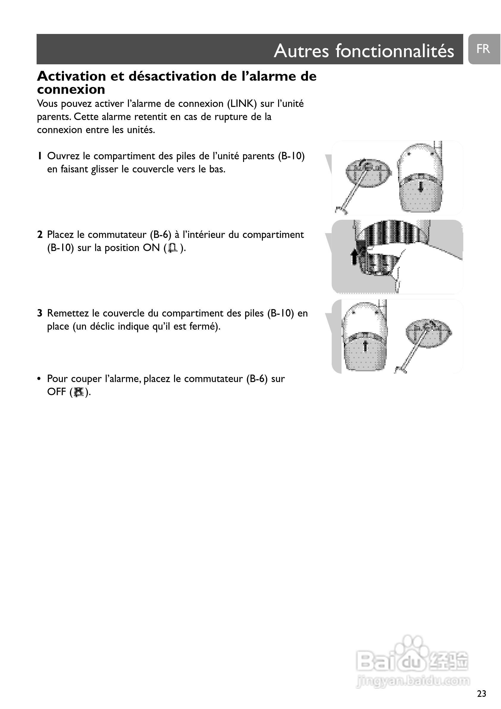 Philips SCD463家庭婴儿监视器监护器说明书:[3]