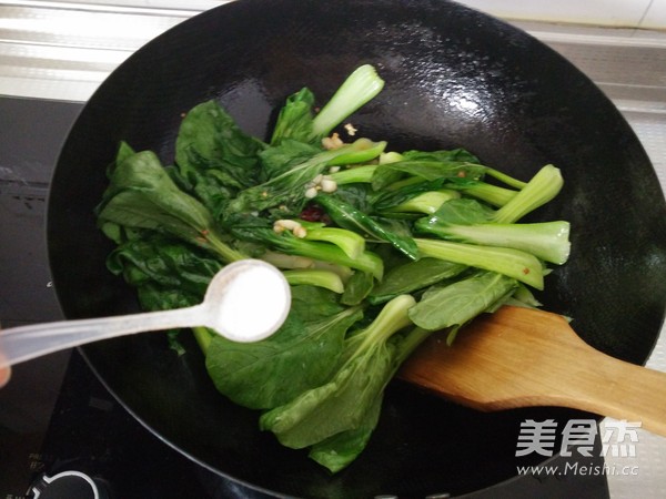 蒜蓉小青菜的做法