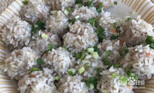 珍珠虾肉丸的制作方法