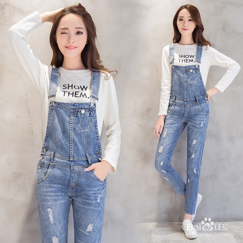 怎样挑选背带裤?