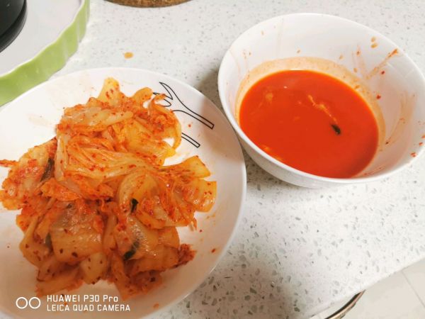 辣白菜炒五花肉