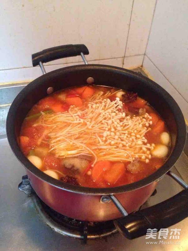 番茄牛腩乌冬面