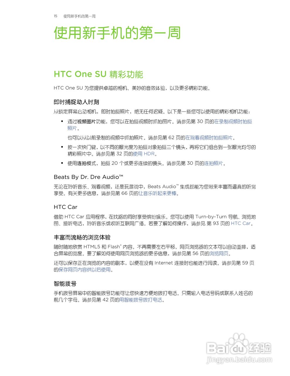 多普达HTC One SU手机说明书:[2]