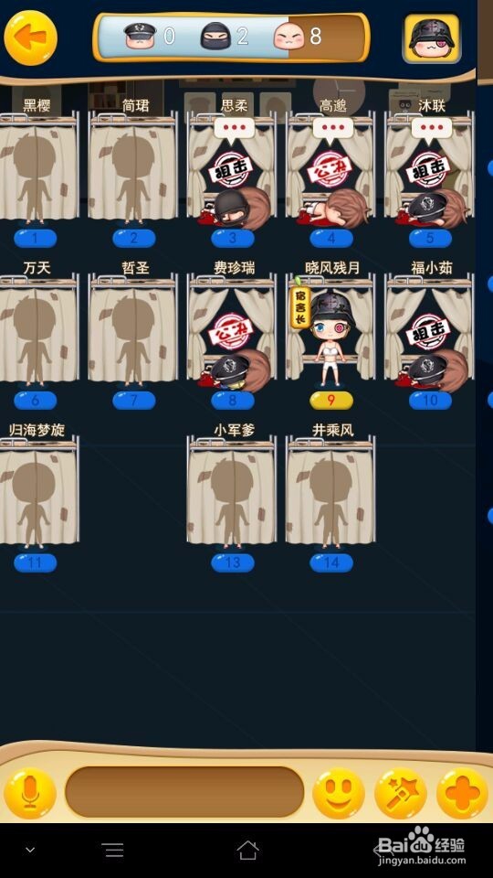 疯狂的宿舍角色攻略