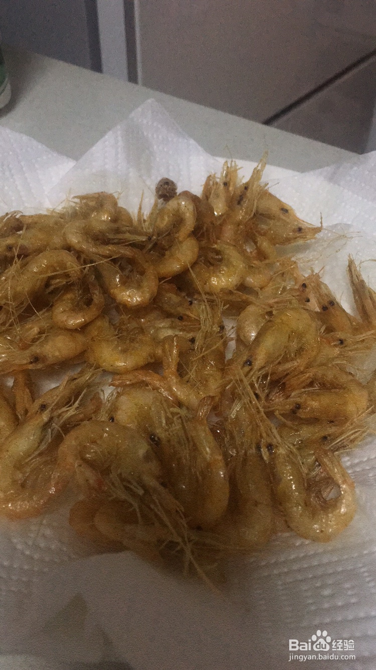 香酥小海虾海鲜美食教程