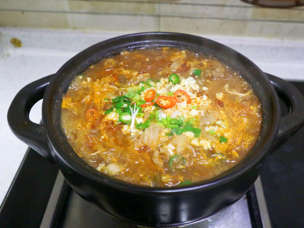 酱香羊肉粉丝煲