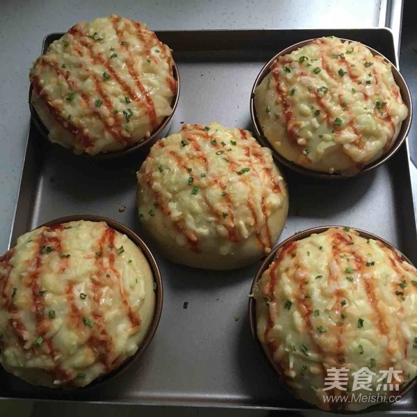 葱香芝士包的做法