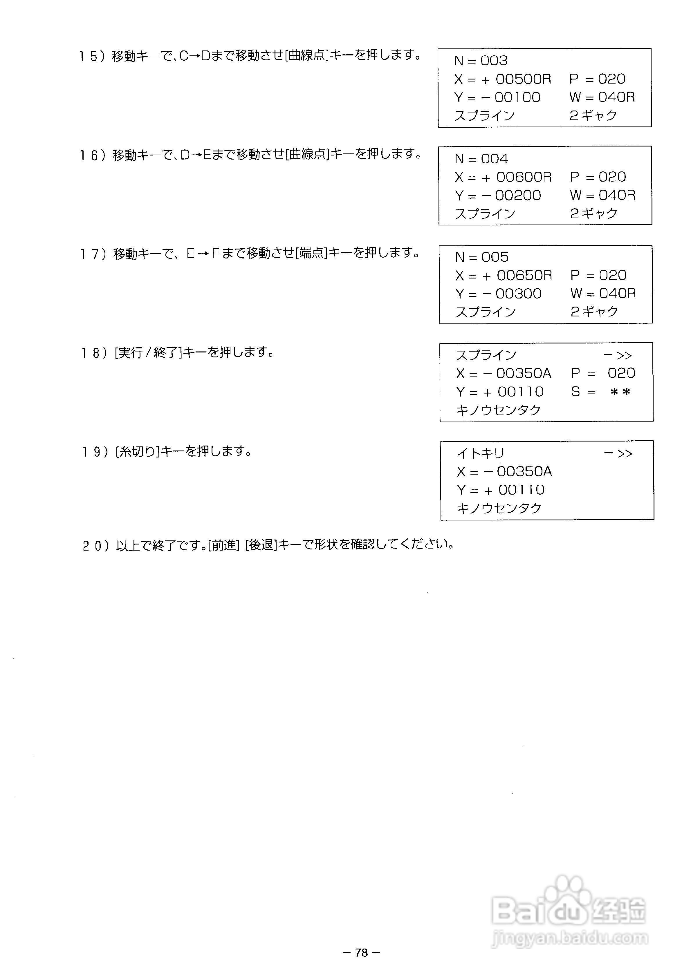 JUKI AMS-2150D花样机使用说明书:[9]