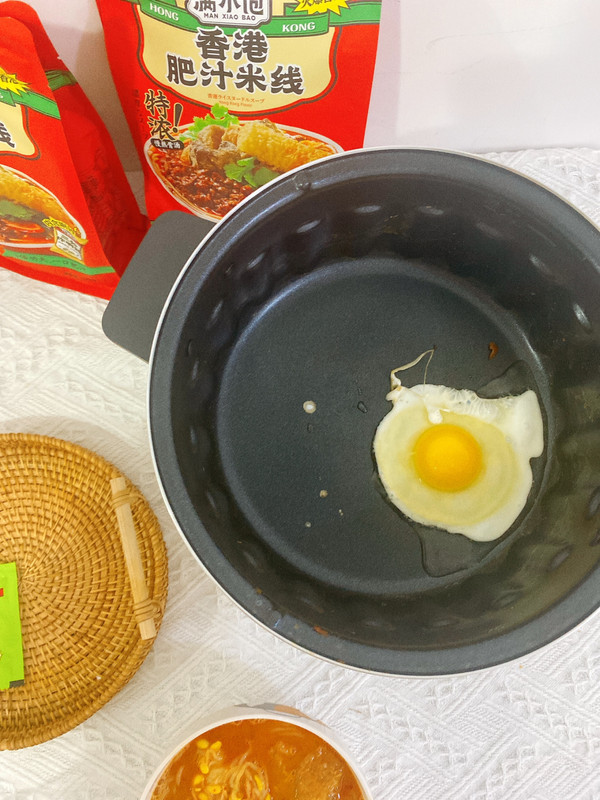 这肥汁米线也太太太好吃了