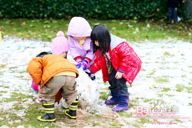 香蕉玛芬蛋糕&温哥华2011第一场雪