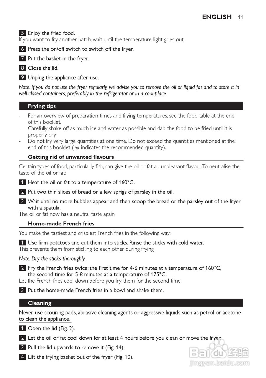 PHILIPS HD6107/HD6105电炸锅说明书:[1]