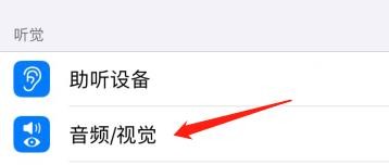 苹果怎么设置音频视觉功能