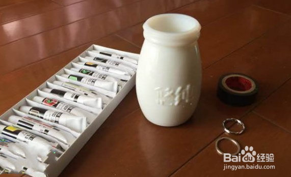 小黄人玻璃笔筒DIY 你的笔有地方放了！