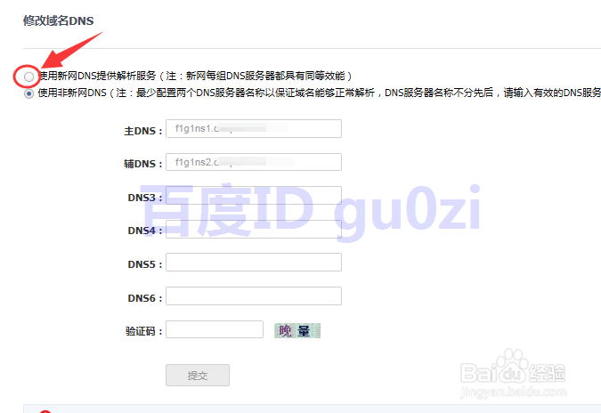 域名解析 非新网DNS 不可进行此项操作解决方法