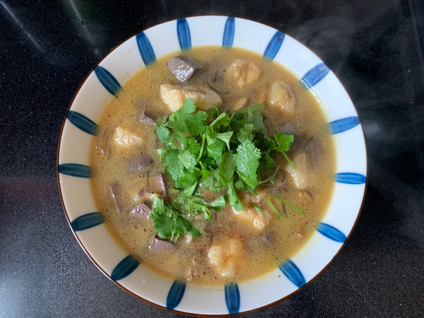 家常鸭血粉丝汤