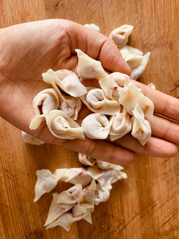 牛肉香菇胡萝卜馄饨