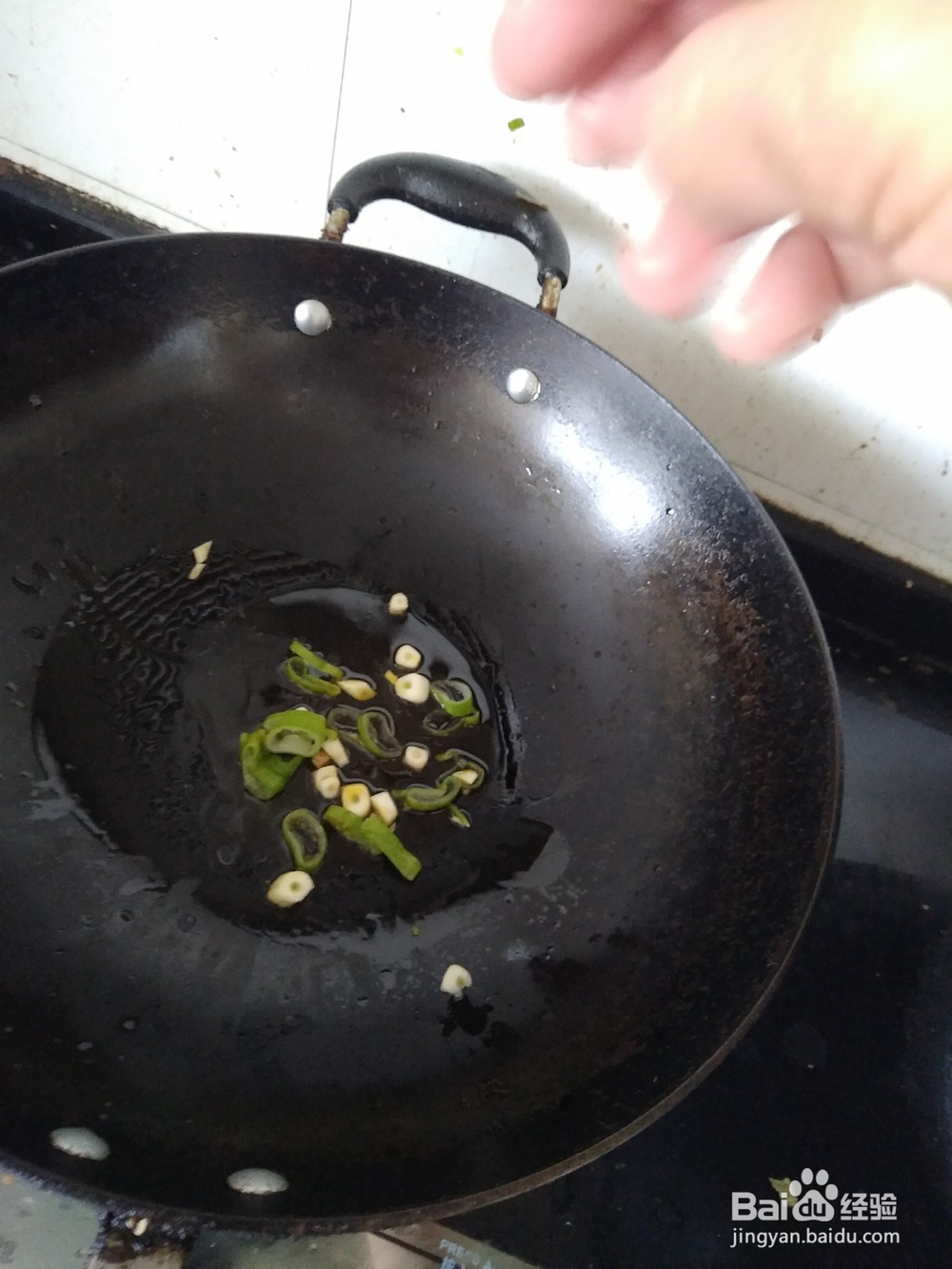 辣味干炒花菜