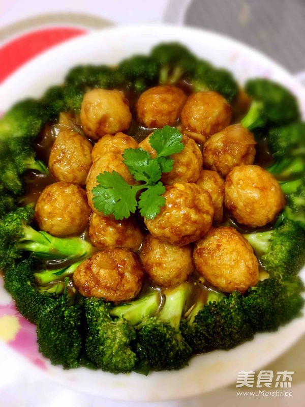 西兰花烧虎皮鹌鹑蛋