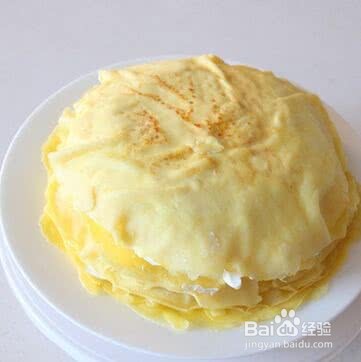 榴莲千层蛋糕的做法