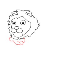 狮子的简笔画怎么画