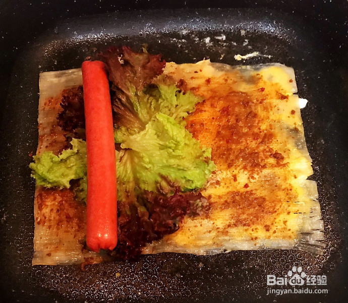 如何制作烤冷面