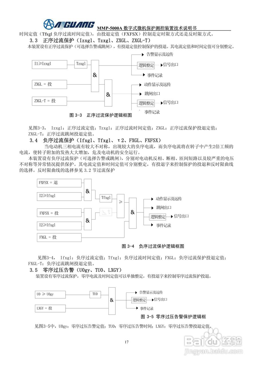 爱光MMP-5012A数字式电动机保护测控装置说明书