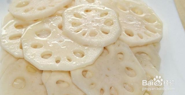 家庭自制炒莲藕