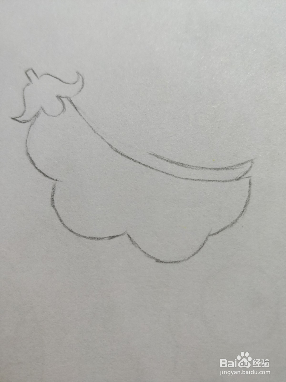简笔画画豌豆