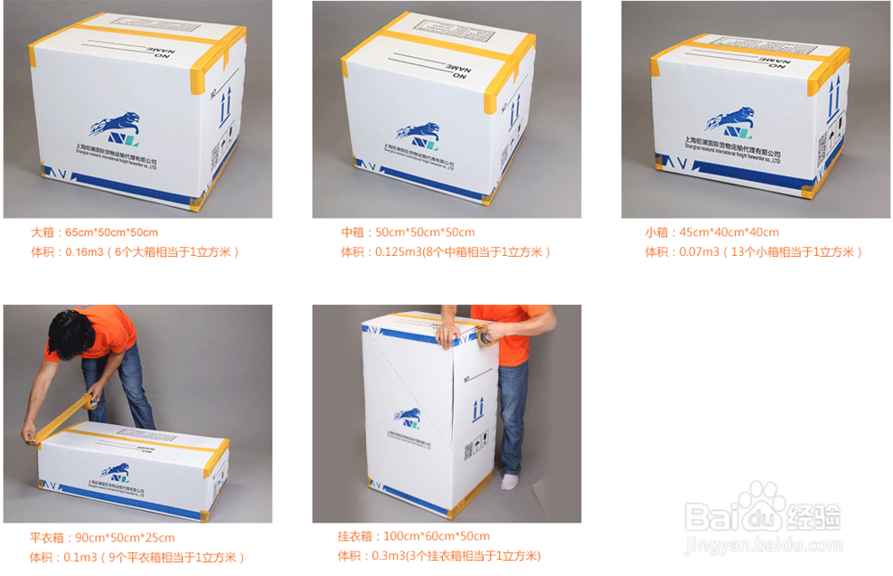 国际搬家货物如何进行体积评估